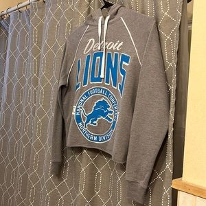 Like new Junk Food, Detroit Lions cropped hoodie